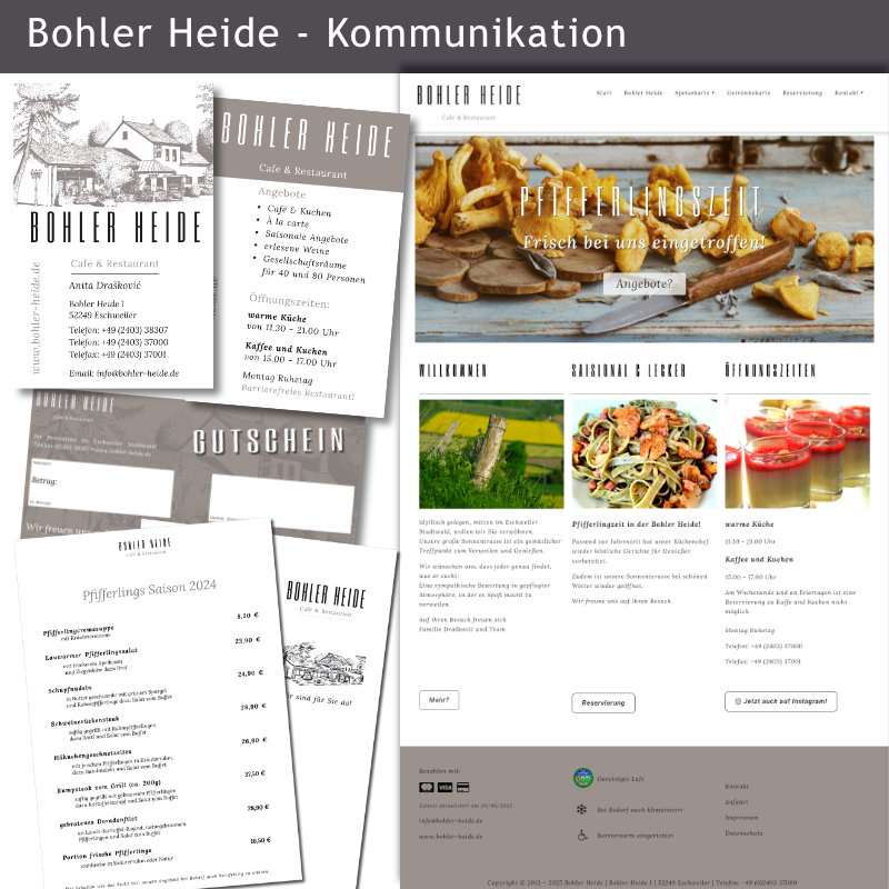 Bohler Heide - Kommunikation